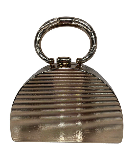 RODO Gold Metal Vintage Evening Bag