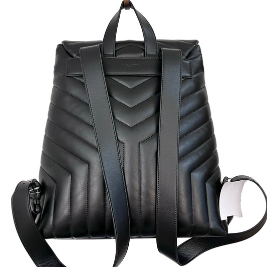 YVES SAINT LAURENT Black "LouLou" Backpack