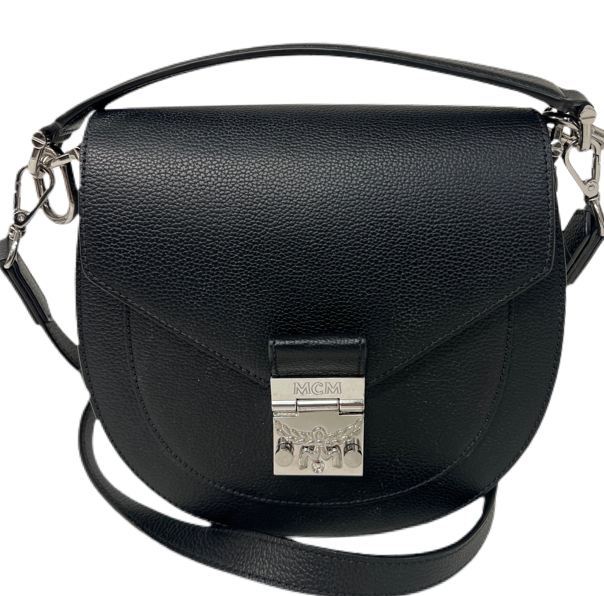 MCM, Bags, Mcm Patricia Park Ave Shoulder Bag In Black