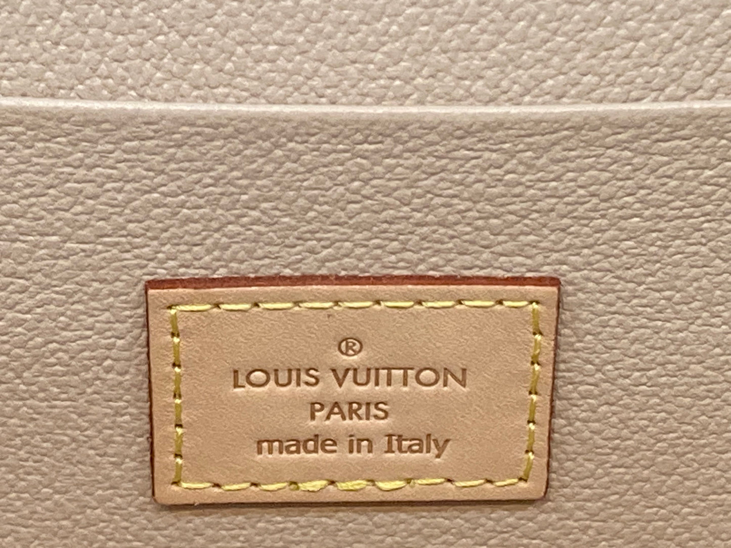 LOUIS VUITTON Canvas Monogram Cosmetic Bag Brown