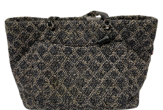 CHANEL Tweed Cambon Tote Multi-Color