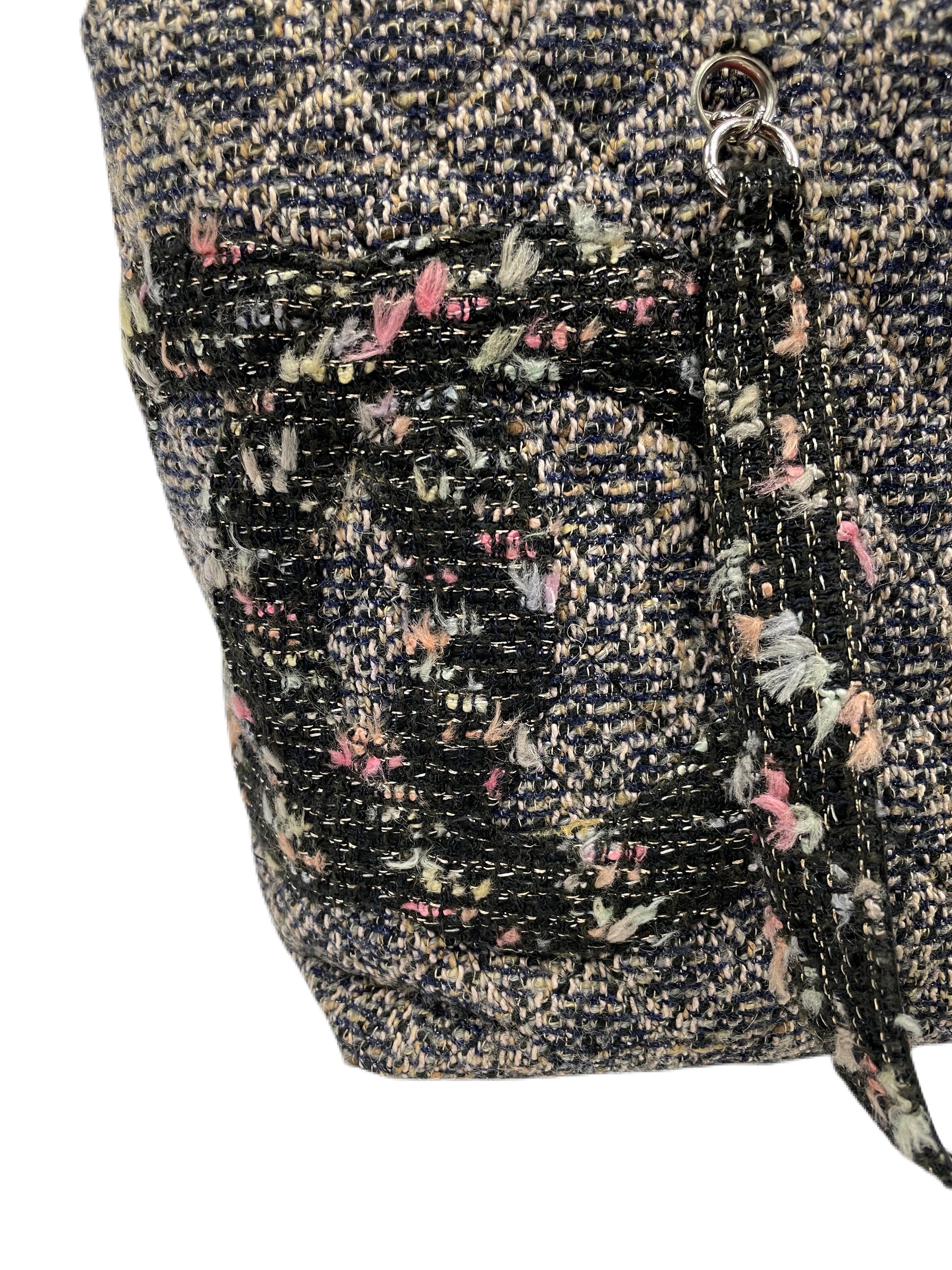 Chanel Tweed Cambon Tote Multi-Color