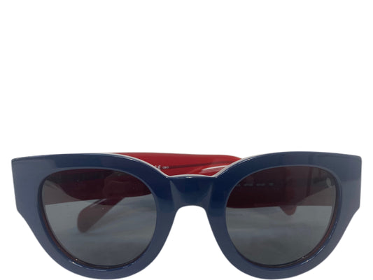 CELINE Two Tone Women’s Sunglasses Red/Navy