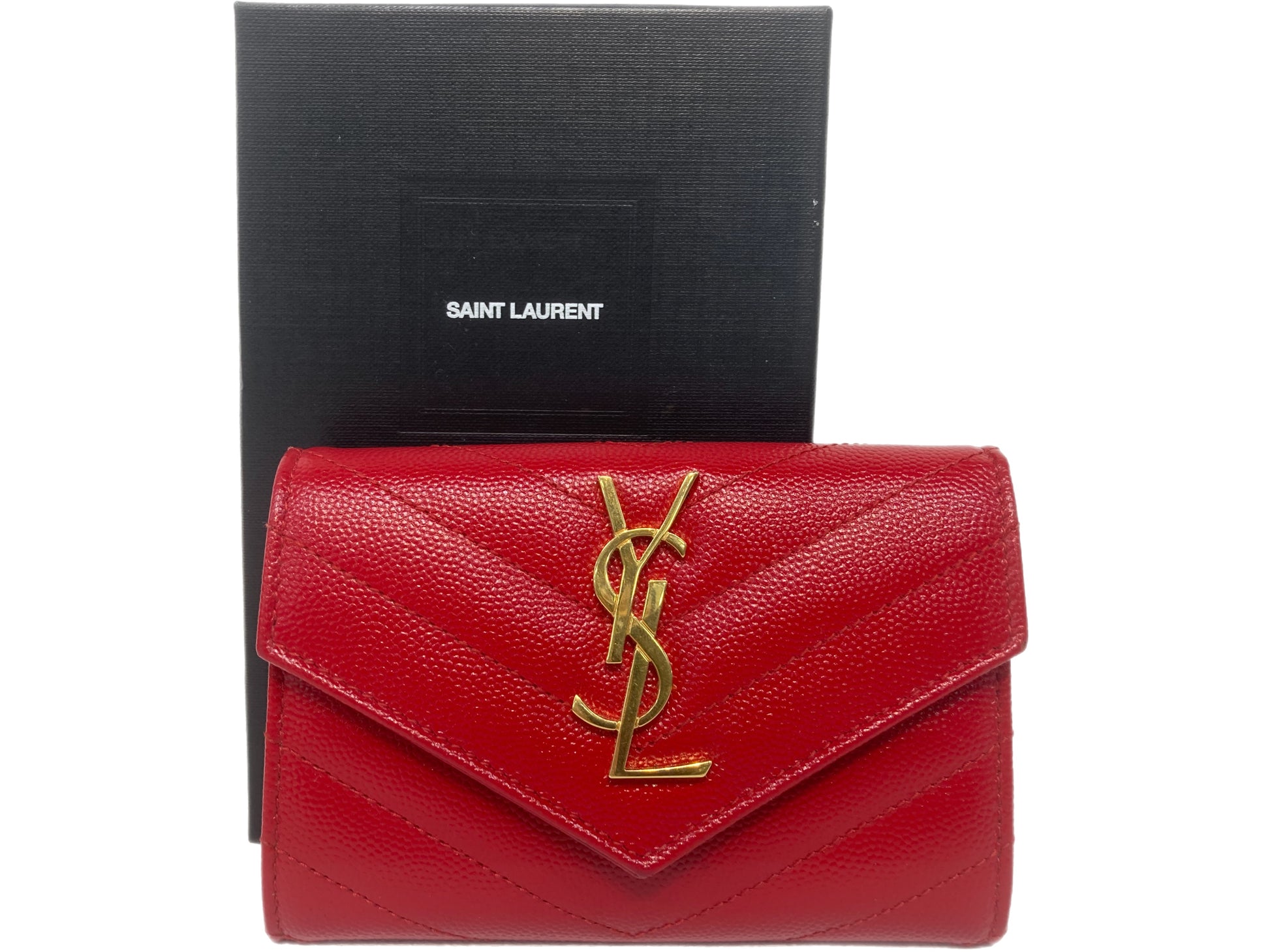 Saint Laurent | Bags | Yves Saint Laurent Loulou Toy Matelasse Leather  Crossbody Bag Red | Poshmark