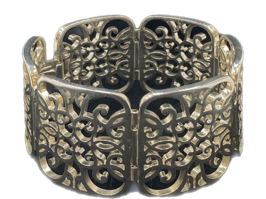 TIFFANY & CO. Sterling Silver Filigree Bangle Bracelet
