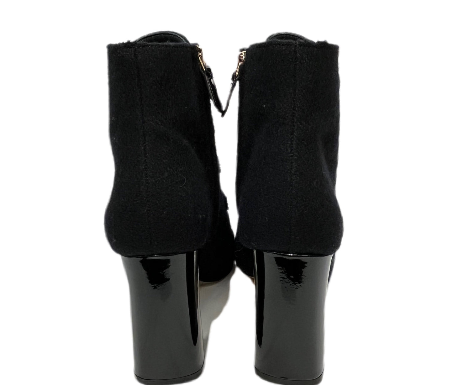 TORY BURCH Wool Marisa Short Boots Black Size 9