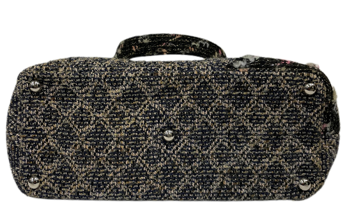 Cambon tweed handbag Chanel Grey in Tweed - 28799400